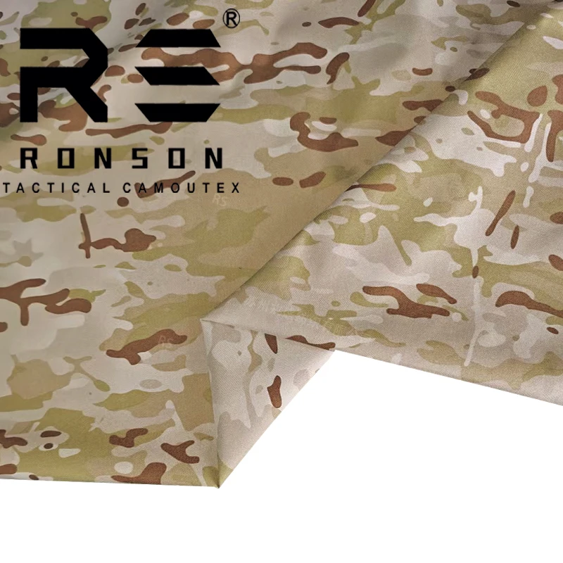 Tela camuflaje táctico desierto Oxford 500D para equipo militar - imagen 5