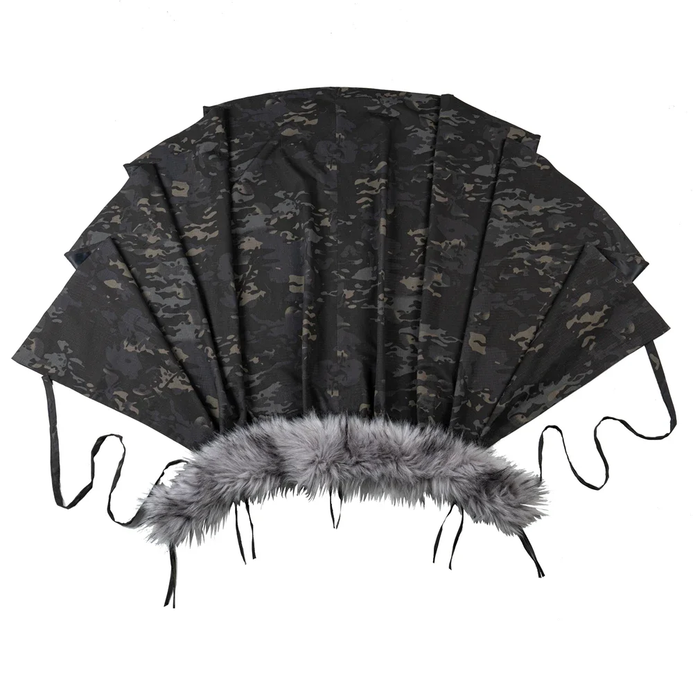 Abrigo táctico de invierno para caza con capa desmontable y chaleco