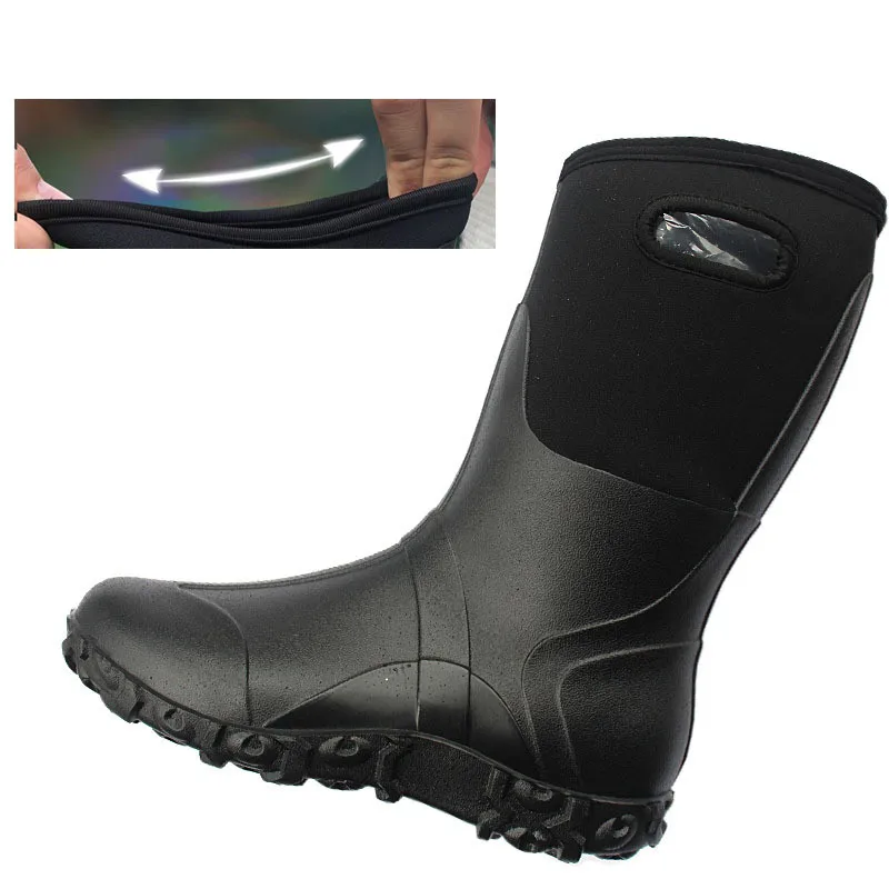 Botas neopreno impermeables camuflaje biónico para caza y pesca - imagen 3