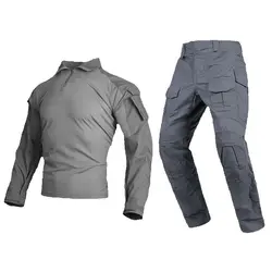 Conjunto uniforme táctico Emersongear G3 camuflaje camisa y cargo