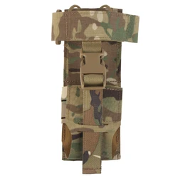 Bolsa radio MOLLE ligera universal para caza airsoft táctico