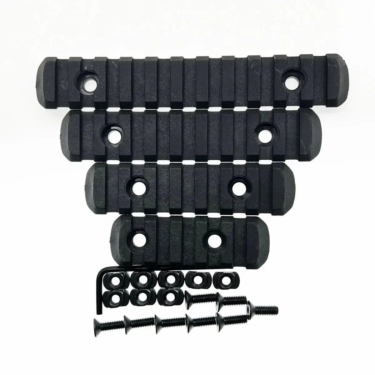 Element MLOK guardamanos nailon madera riel Picatinny ajustable - imagen 4
