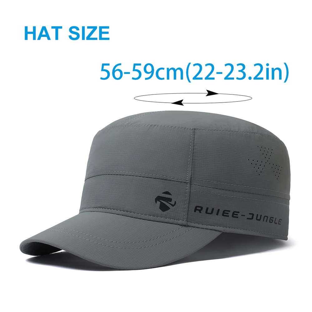 Gorra outdoor transpirable de secado rápido ajustable estilo béisbol