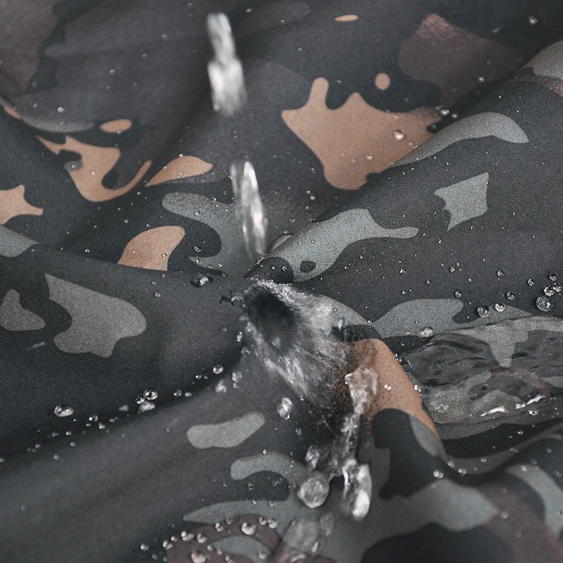Chaqueta táctica hombre capucha – Camuflaje US CP ligera resistente viento - imagen 4