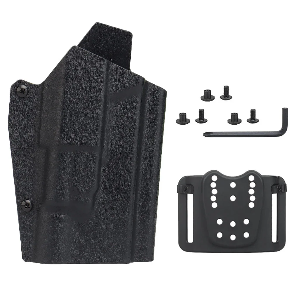 Vista lateral de la funda con montaje