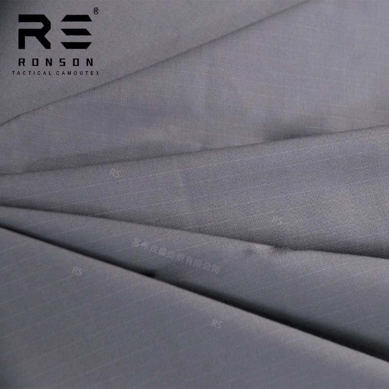 Tela táctica ripstop NYCO gris lobo uniforme militar nailon-algodón - imagen 2