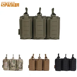Porta cartuchos MOLLE táctica para rifle y pistola