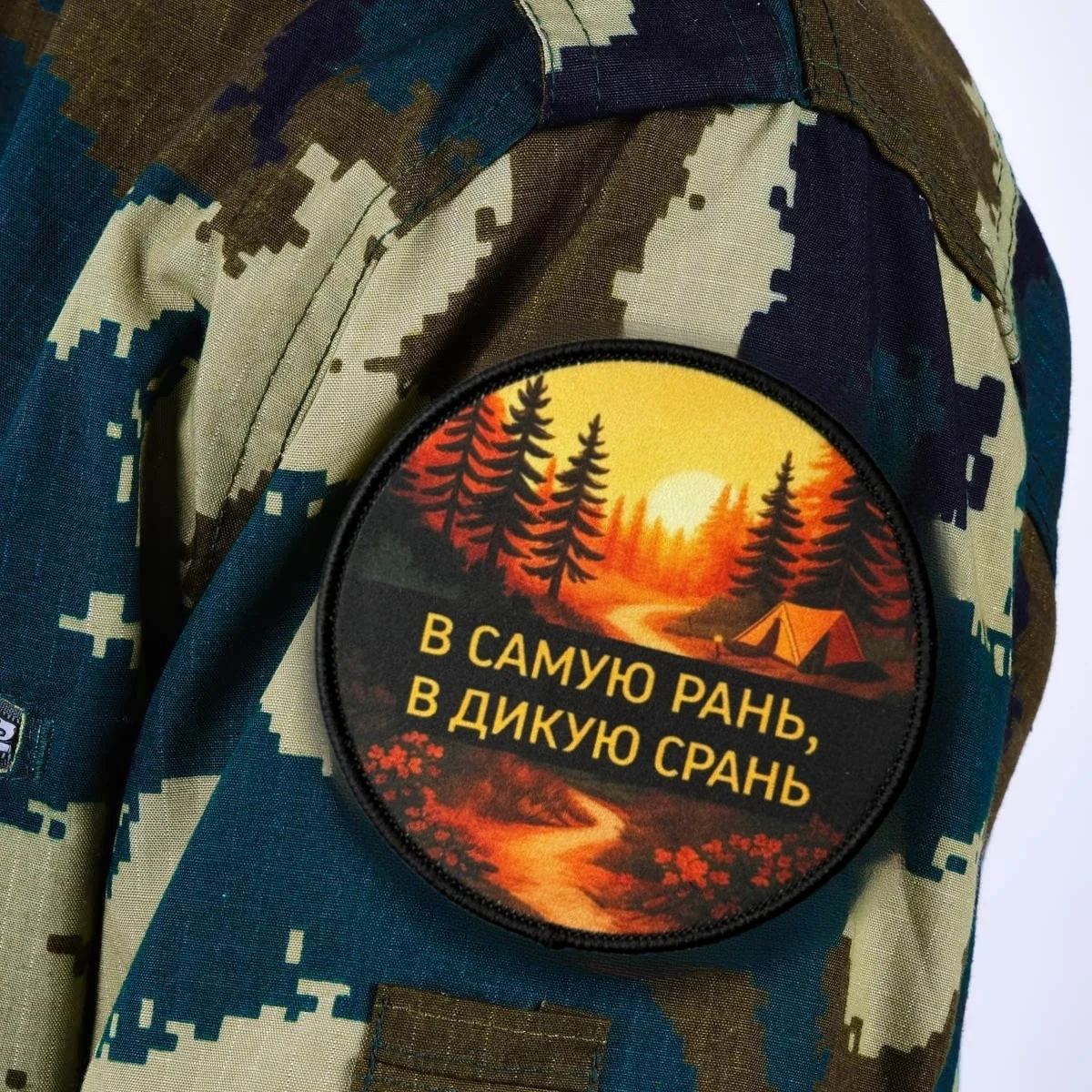 Parche táctico militar adhesivo de gancho y bucle para brazalete - imagen 5
