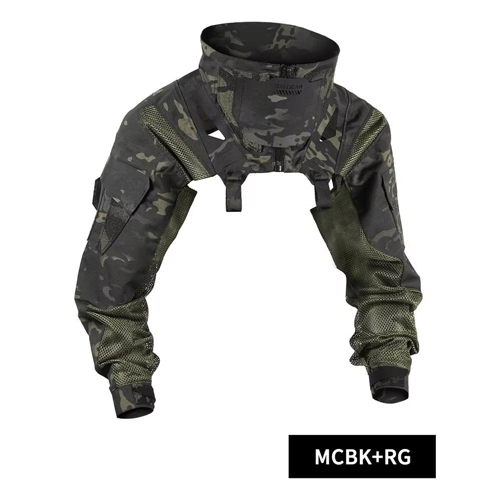 DMgear Chaqueta táctica camuflaje manga larga con sistema MOLLE - imagen 3