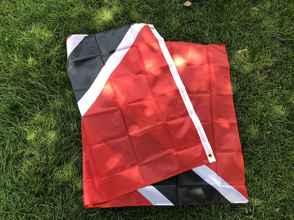 Bandera Trinidad y Tobago exterior de poliéster resistente a rayos UV - imagen 3