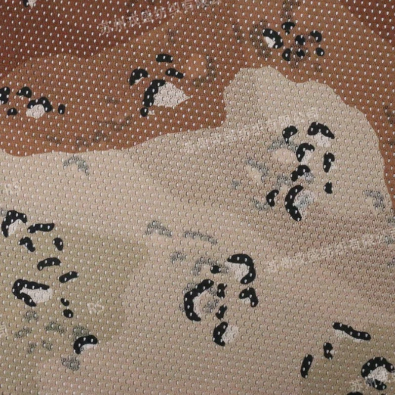 Tela de camuflaje táctica malla ligera AOR2 transpirable resistente - imagen 4