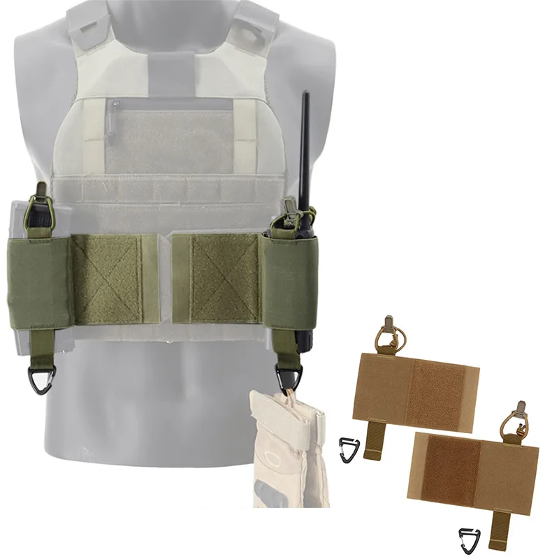Bolsa porta radio táctica elástica para walkie-talkie - imagen 3