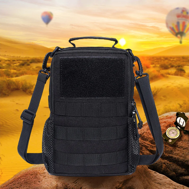 Bolsa frontal MOLLE para MTB y exterior – bandolera táctica - imagen 4