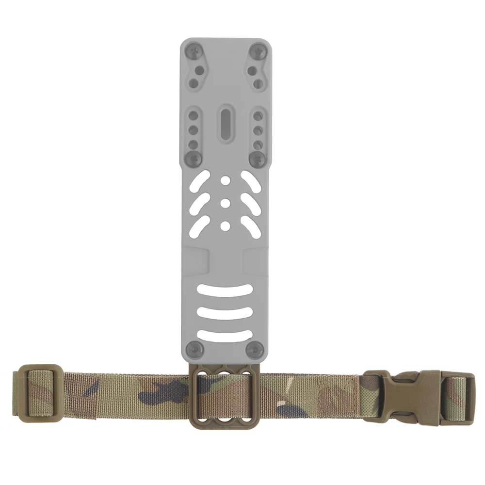 Adaptador modular de funda táctica plataforma caída muslo airsoft - imagen 2