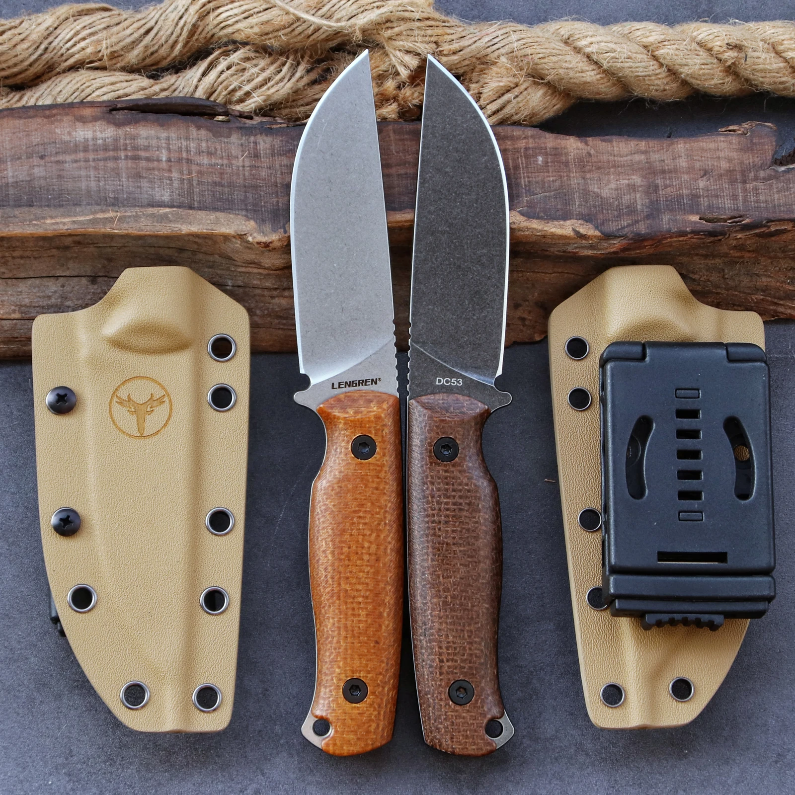 LENGREN SENTRY cuchillo fijo táctico ligero de supervivencia - imagen 4