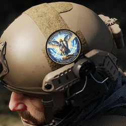 Arcael Miguel Morale – Parche militar con velcro para mochila