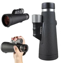 Monocular telescopio ED prisma BAK4 lente FMC para aves