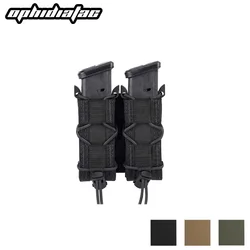 Ophidian Bolsa Cargador Doble 9mm MOLLE – Táctica para Caza y EDC