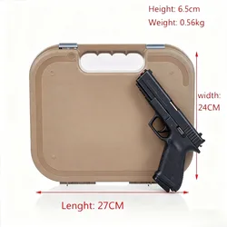 Estuche pistola Glock G17/G19 impermeable acolchado ABS