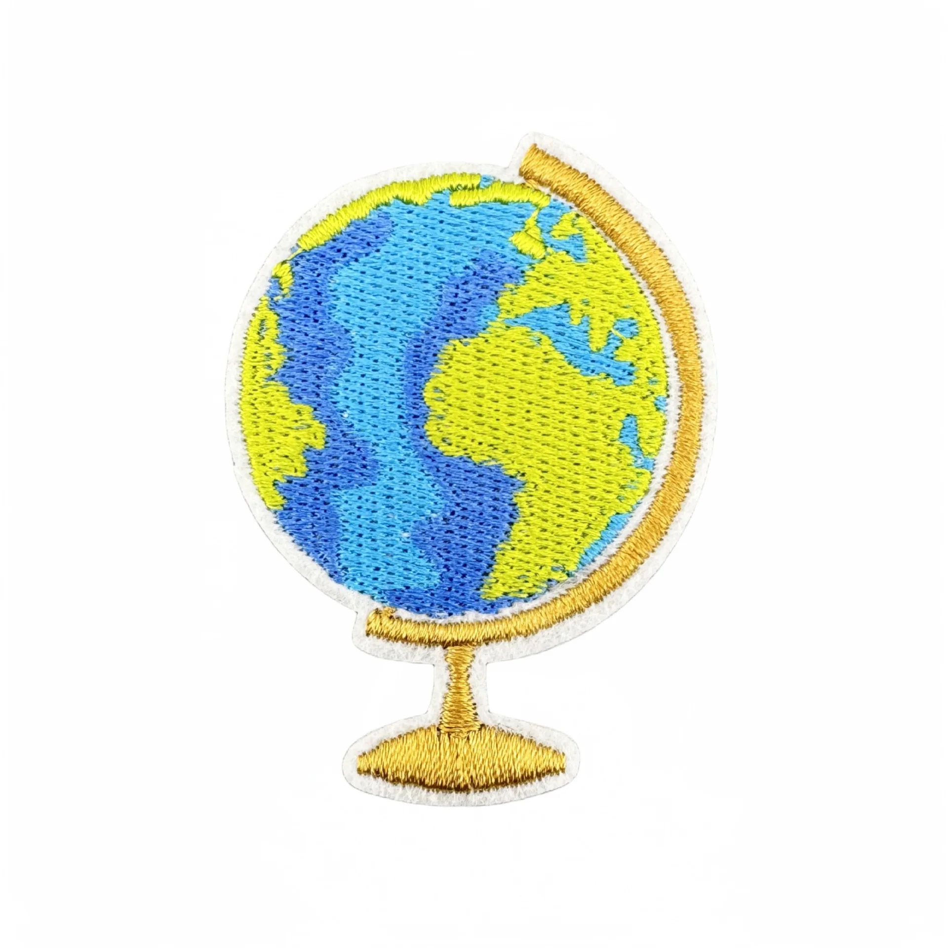 Parche bordado para planchar globo despertador infantil - imagen 4