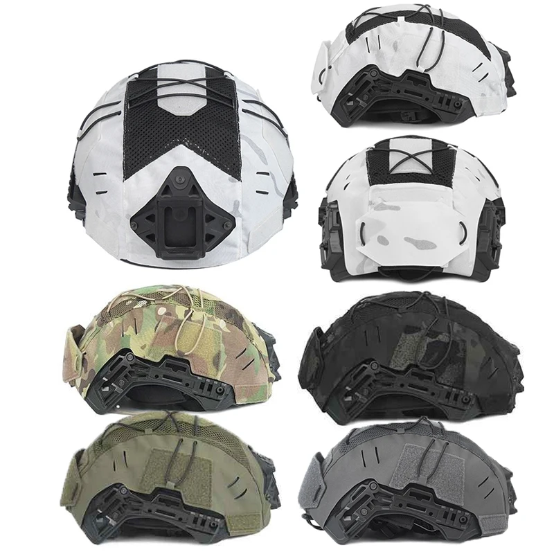 Cubierta táctica casco WENDY 3,0 MCAP malla trasera NVG - imagen 4