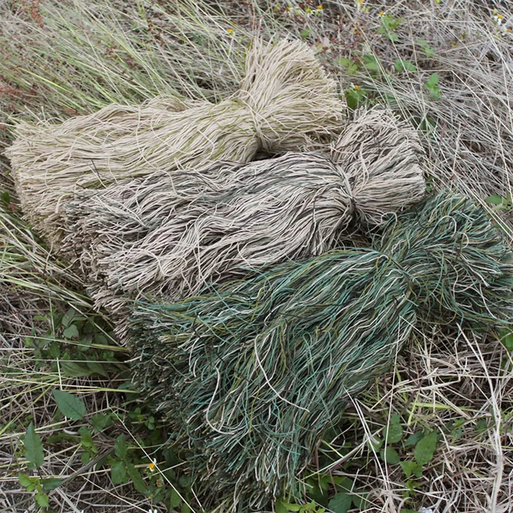 Hilo para traje ghillie sintético, camuflaje caza y airsoft - imagen 4