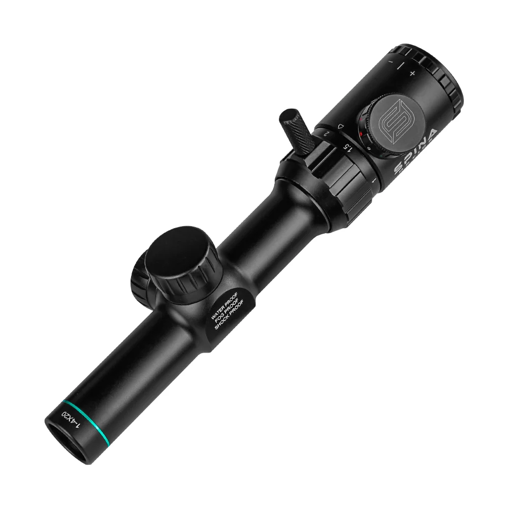LPVO Classic Retro 1-4x20 – Mira telescópica táctica compacta 200mm - imagen 3