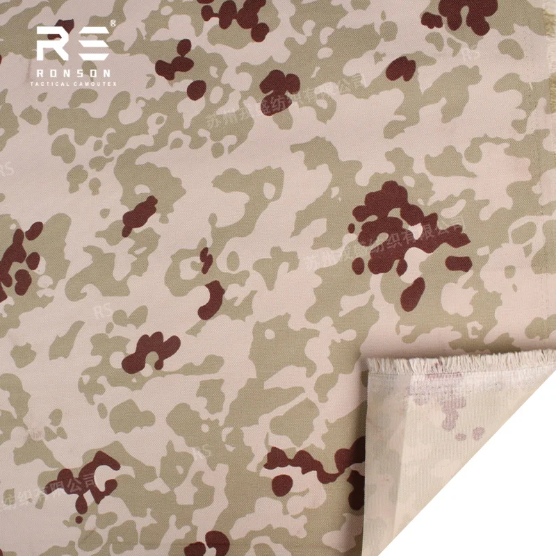 Tela Cordura táctica recubierta PU camuflaje desierto - imagen 4