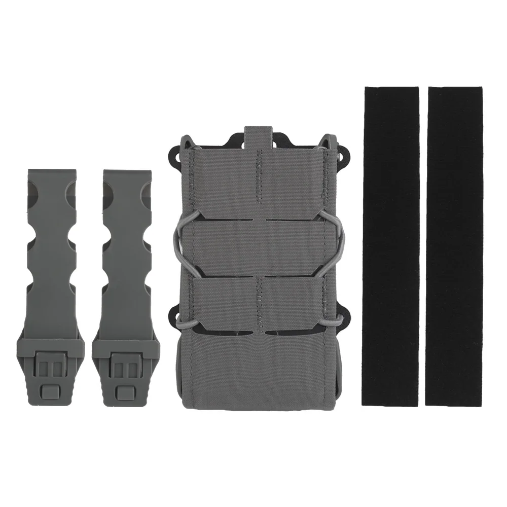 Tiger V2 Funda de cargadores MOLLE Hook-Loop para rifle Airsoft