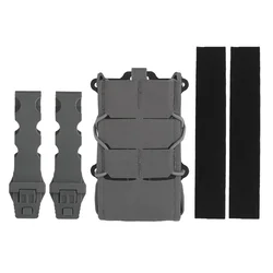 Tiger V2 Funda de cargadores MOLLE Hook-Loop para rifle Airsoft