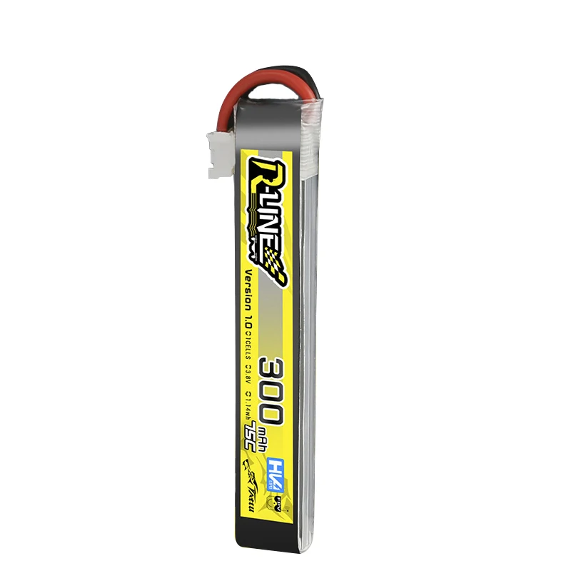 Batería LiPo TATTU 75C 300mAh 1S para drone FPV RC - imagen 2