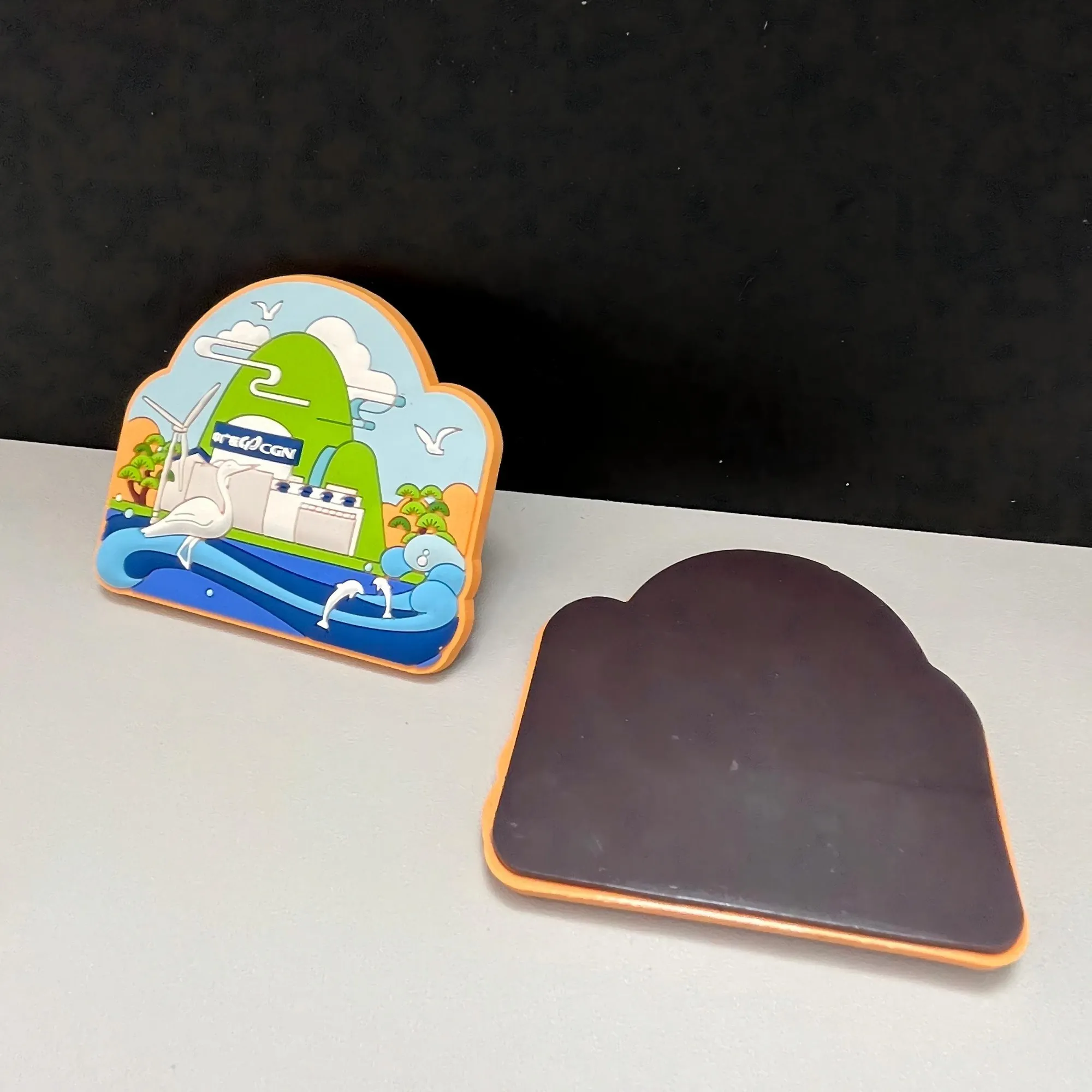 Imán de PVC 3D personalizado en relieve para nevera - imagen 5