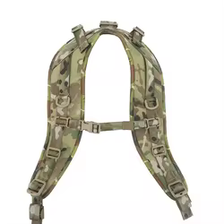 Mochila táctica modular con arnés acolchado y sistema MOLLE