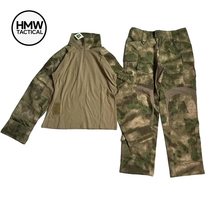 Conjunto táctico G3 camuflaje ruinas verdes, pantalón y top - imagen 5