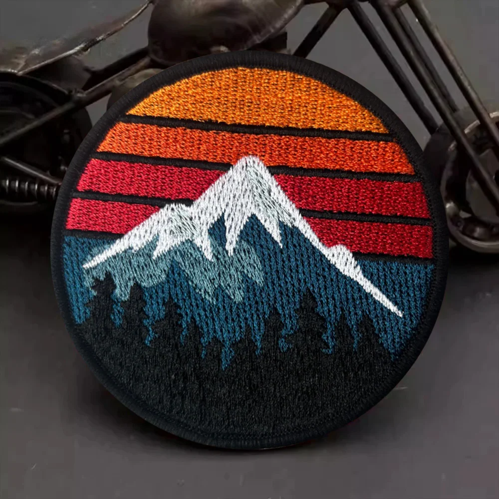 Patch de moral con enfoque outdoor