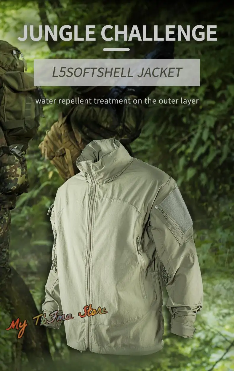Chaqueta Seals PCU L5 primer plano