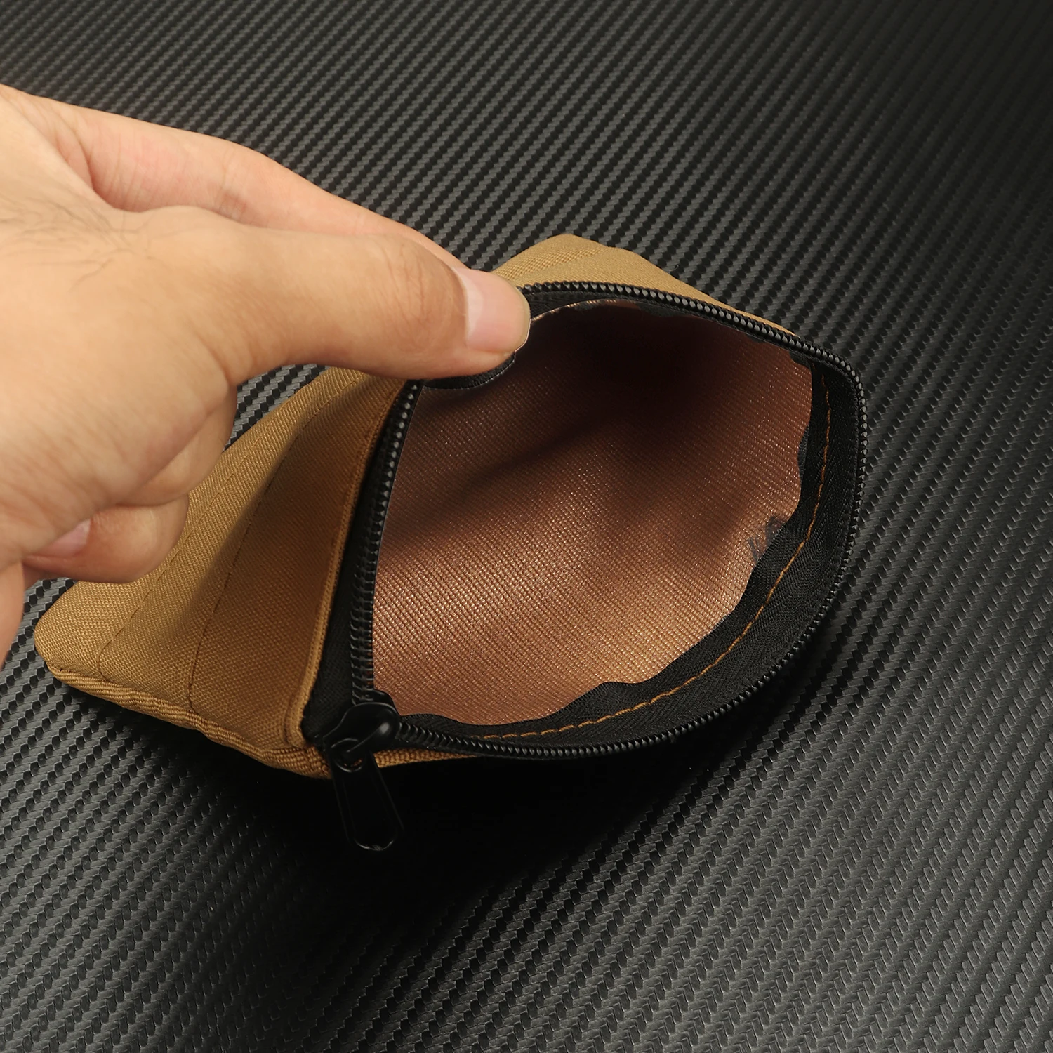 Kosibate Funda Táctica EDC Portacuchillos – Negro Ripstop - imagen 3