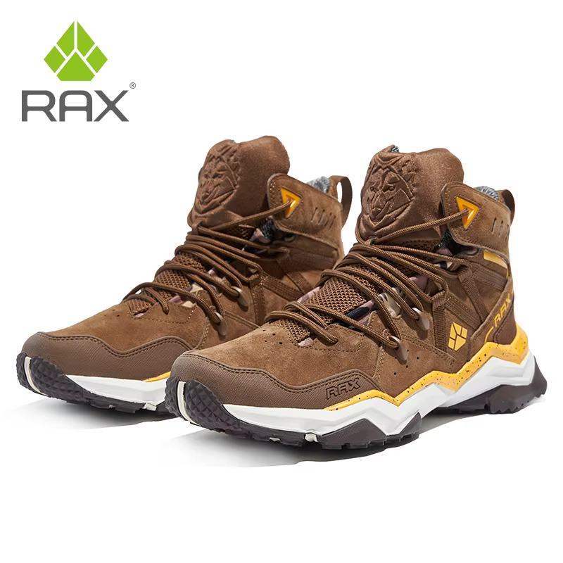RAX Botas tácticas desierto para hombre: senderismo impermeables - imagen 3