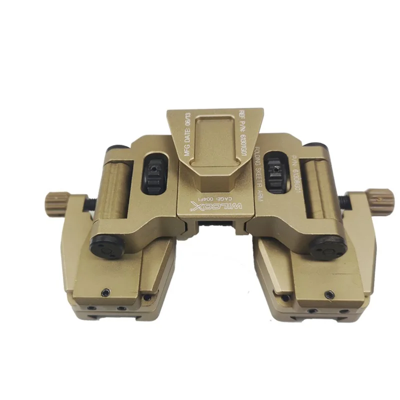 Soporte de aluminio para NVG con vista frontal
