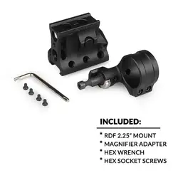 Adaptador de montaje de lupa táctico para T-2 y Duty RDS