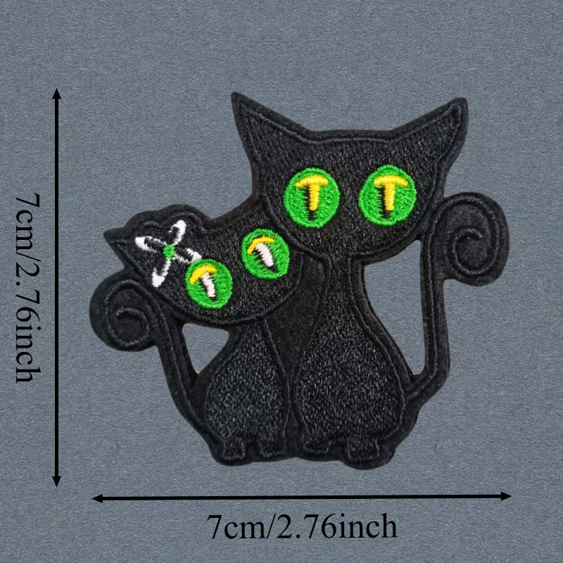 Insignia táctica de zorro con detalle bordado