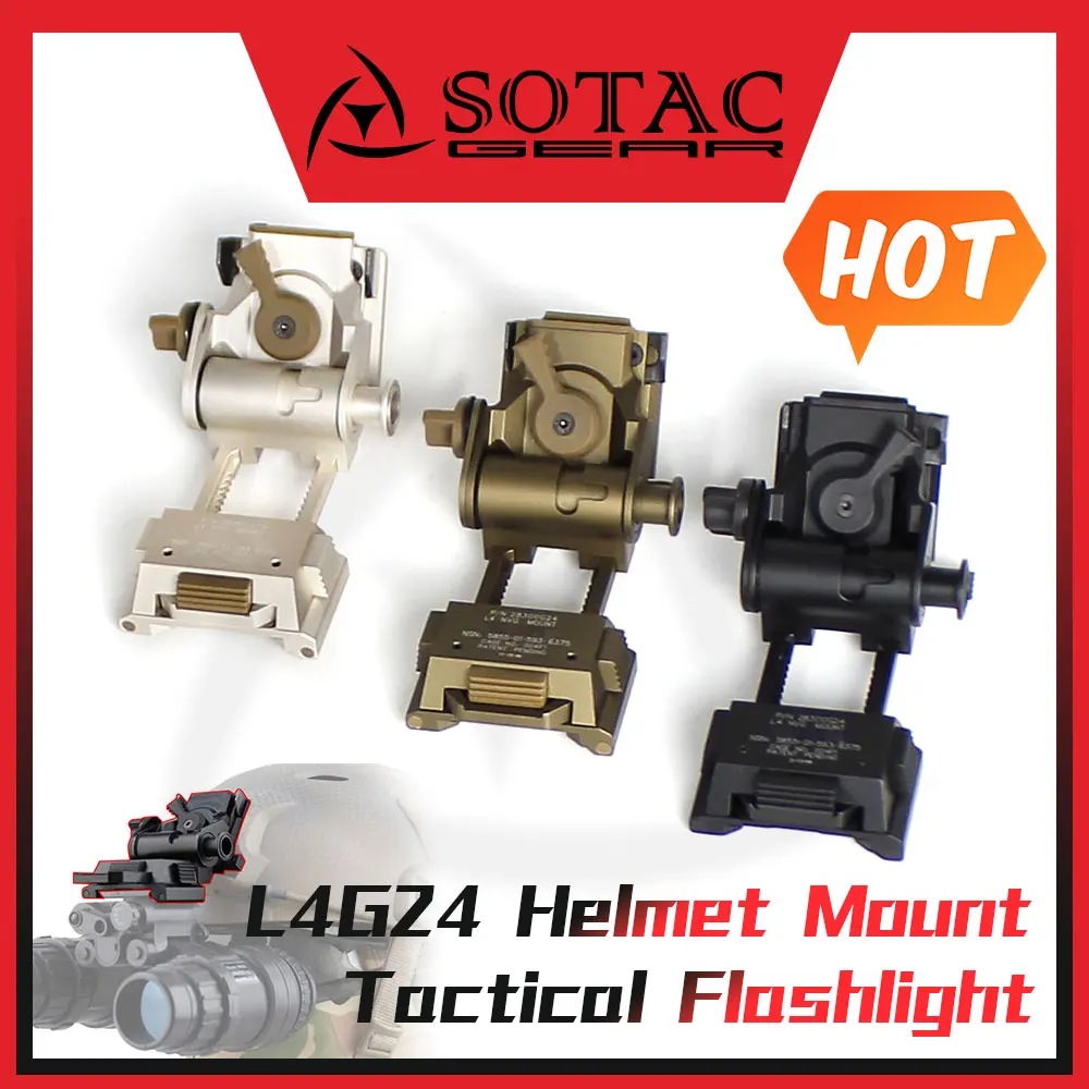 SOTAC L4G24 Soporte NVG casco militar PVS15 PVS18