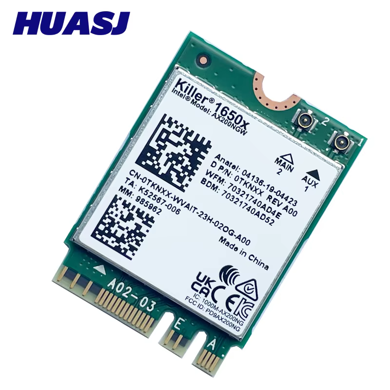 Tarjeta WiFi 6 Killer AX200 Dual Band Bluetooth 5.2 M.2 - imagen 3