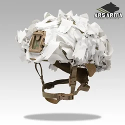 Funda táctica para casco con corte láser anti-IR ripstop MOLLE