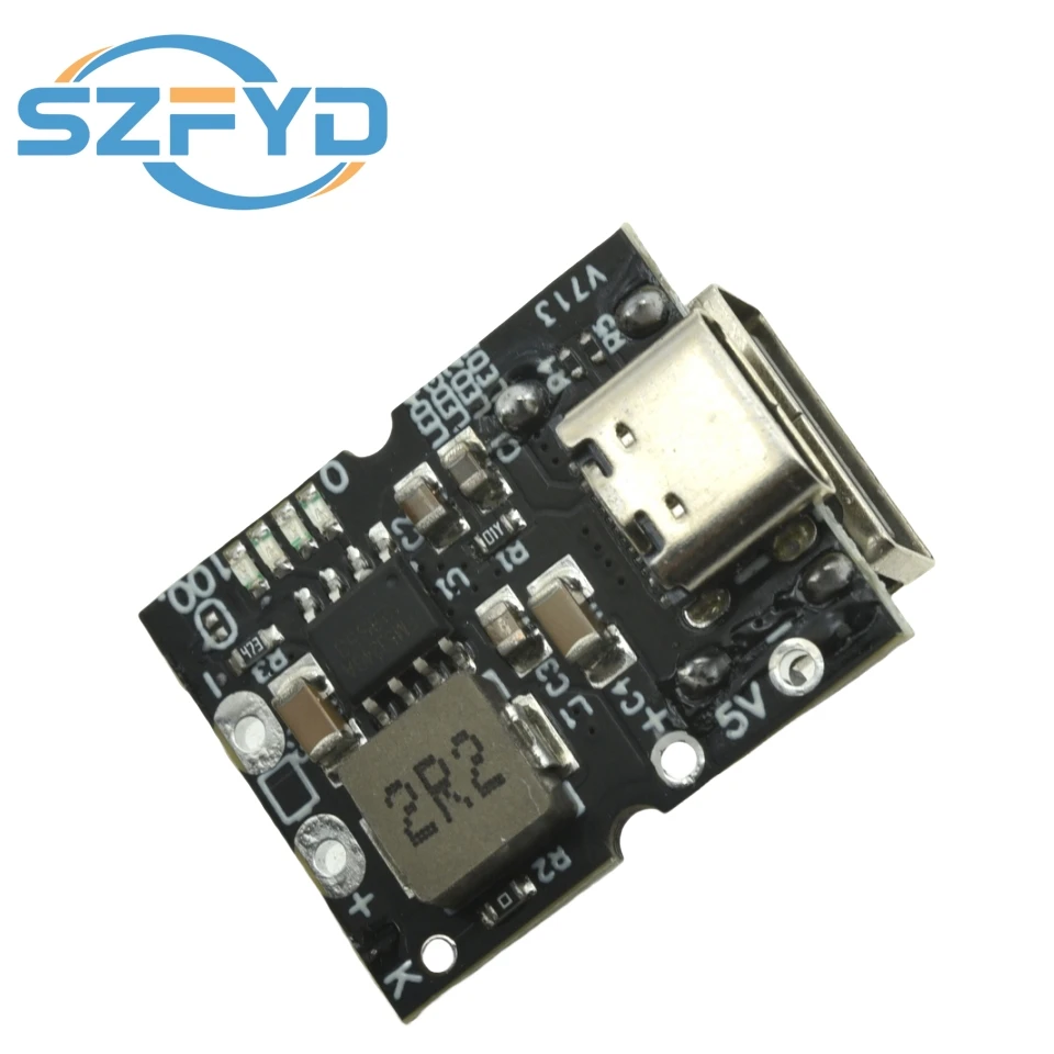 Módulo de carga y descarga para batería de litio 4,2 V 5V/2A USB-C - imagen 4