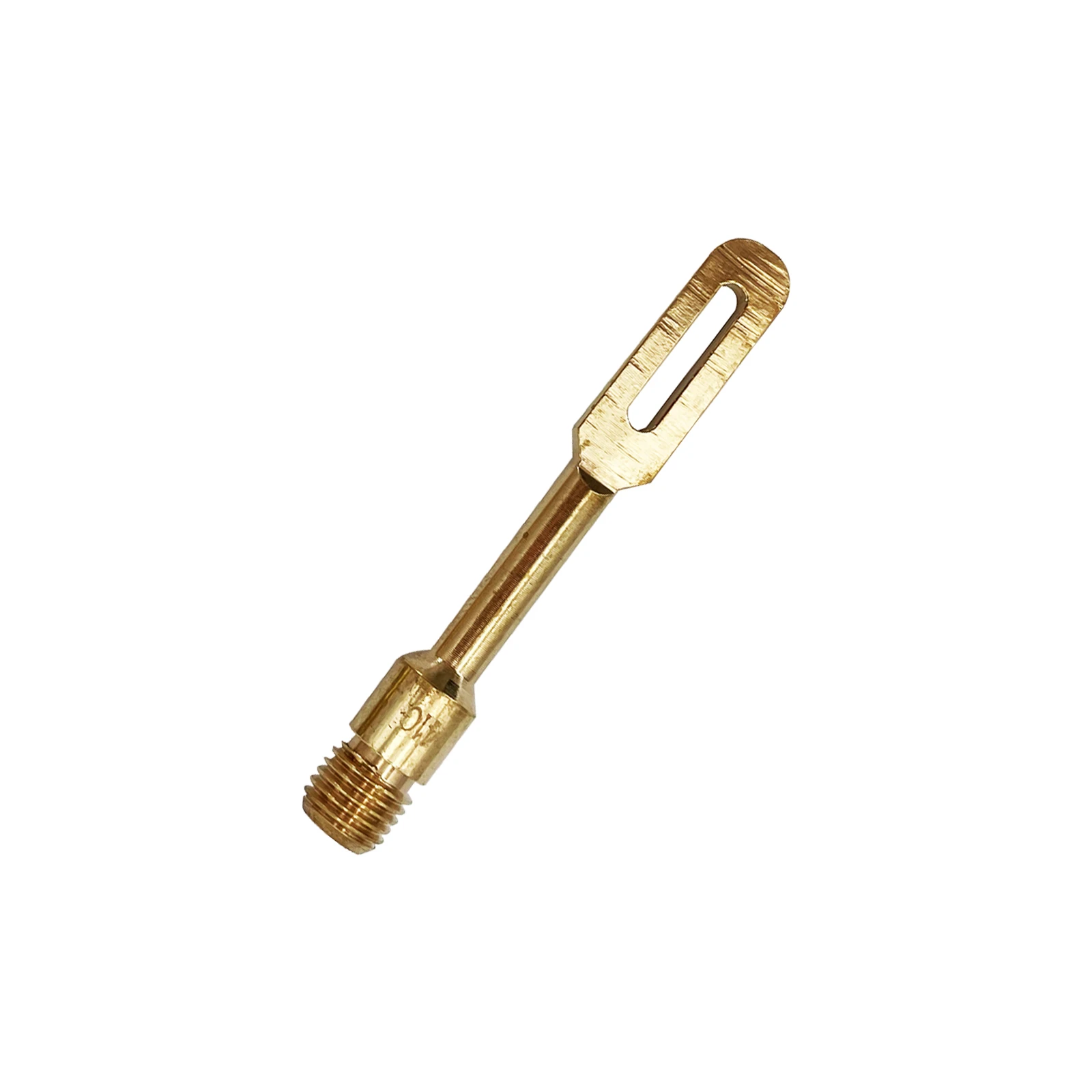 Uso del soporte de parche para limpieza de rifle