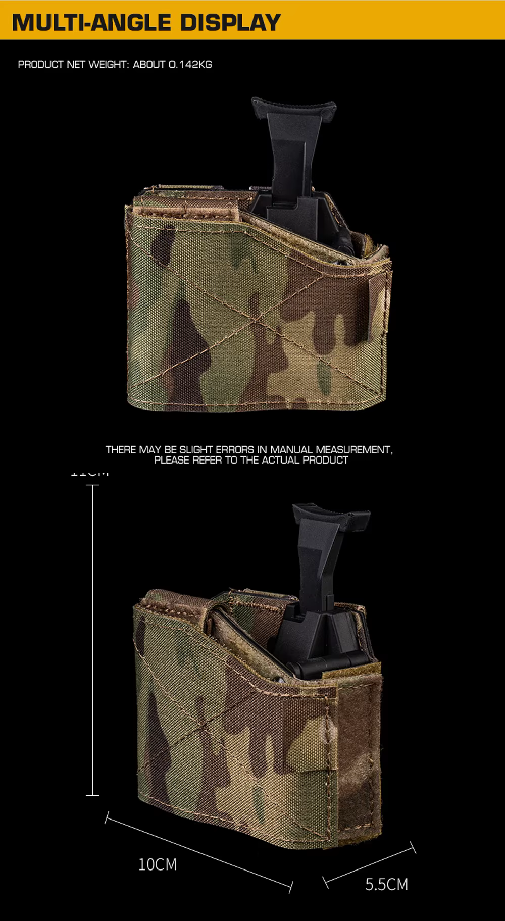 Funda de nailon y Cordura para uso táctico