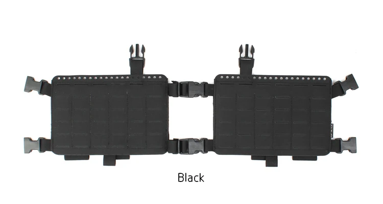 Configuración MOLLE con accesorios tácticos