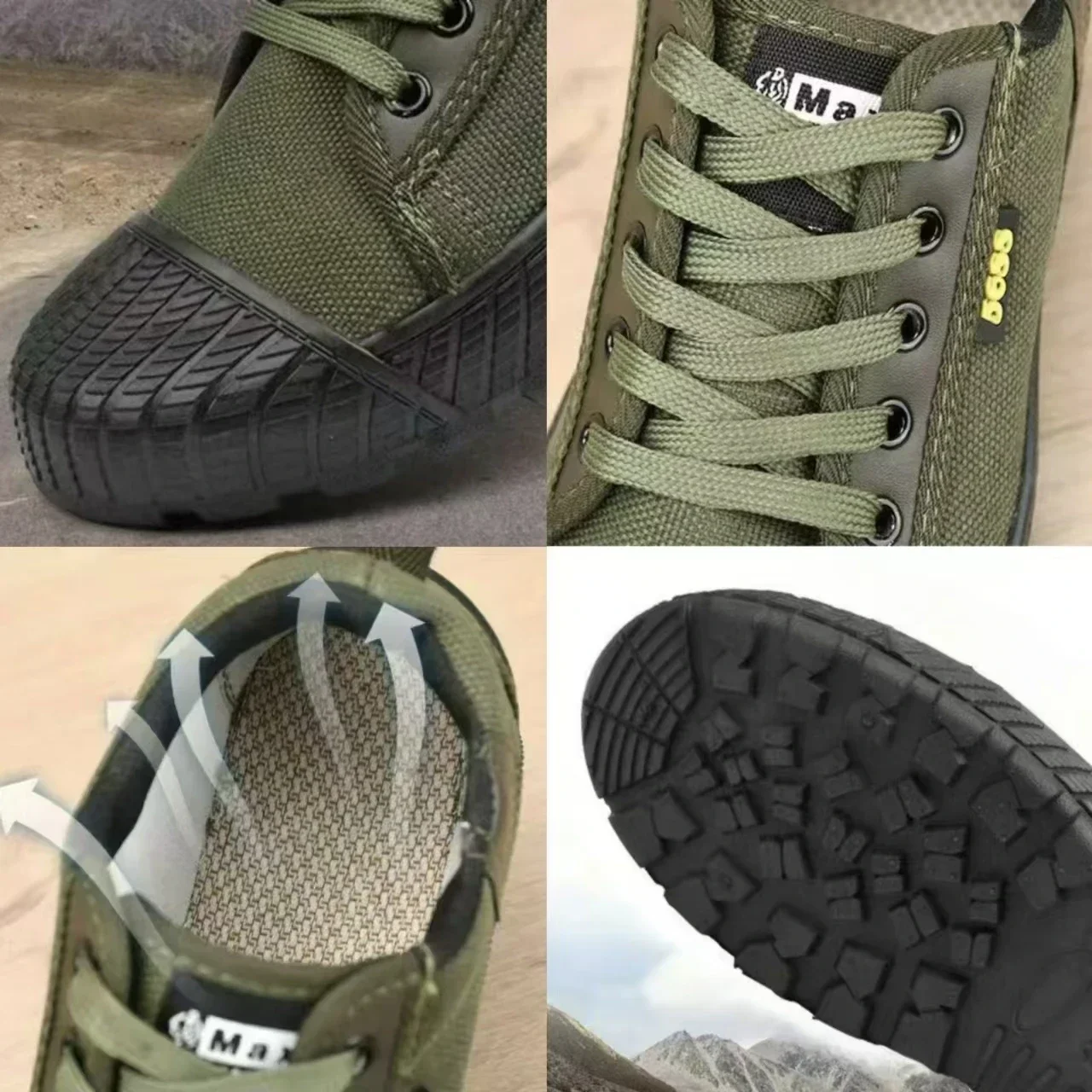 Zapatos de Lona para Hombre Antideslizantes – Transpirables para Caminar - imagen 5