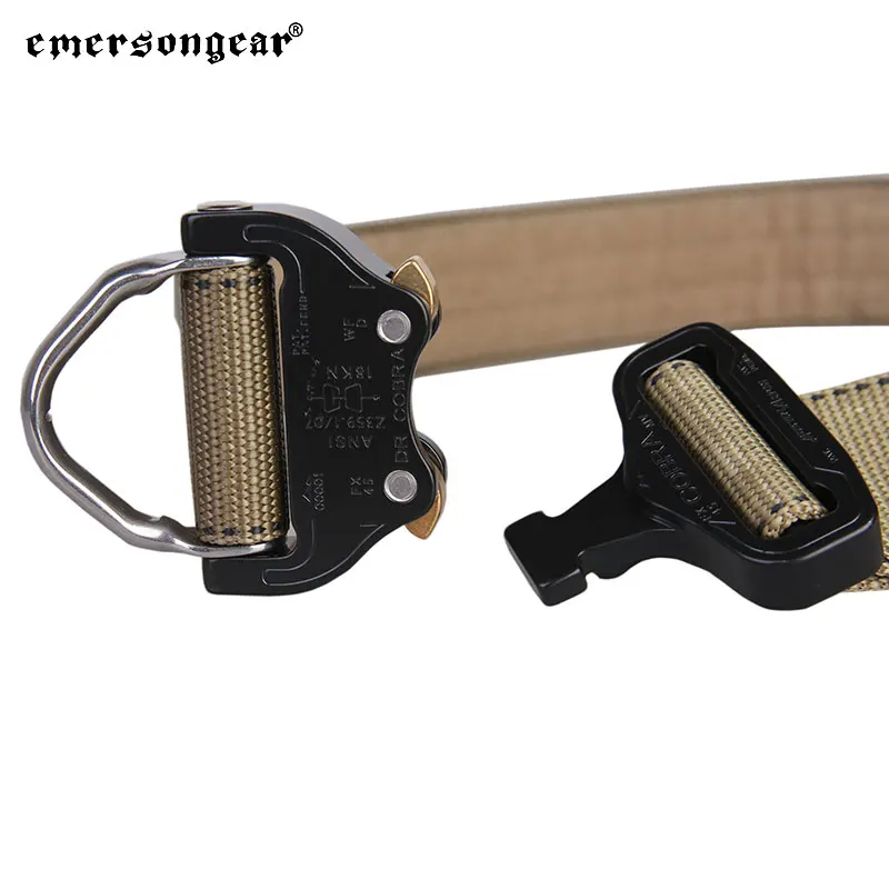 EmersonGear cinturón táctico BuckleCobra con anilla D y nailon - imagen 4